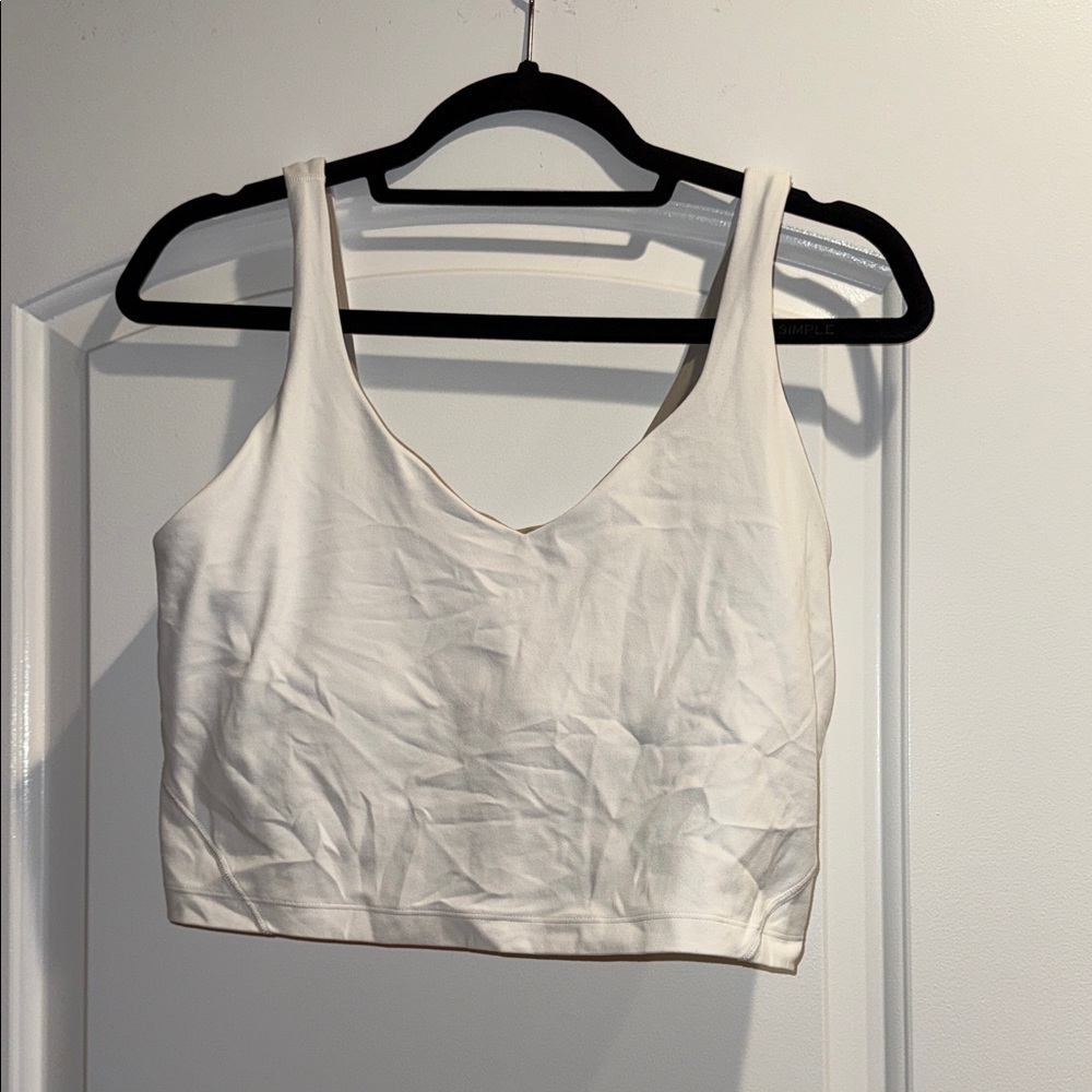 Lululemon White Align Tank Top